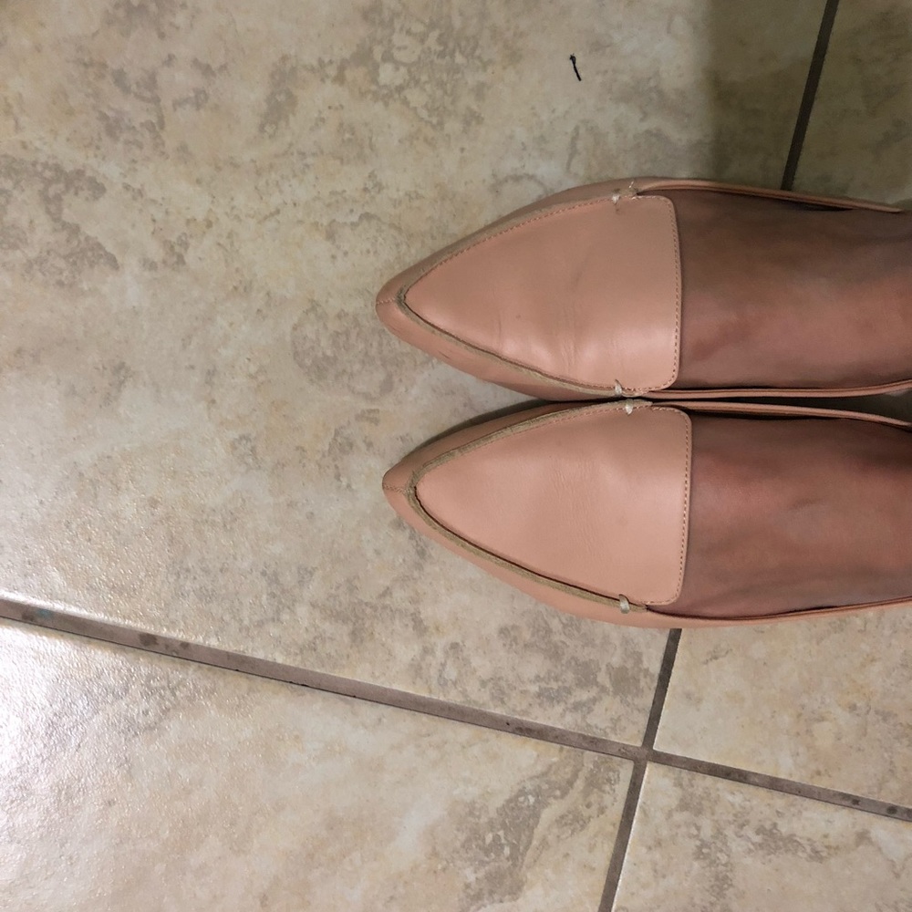 J. Crew pink flats